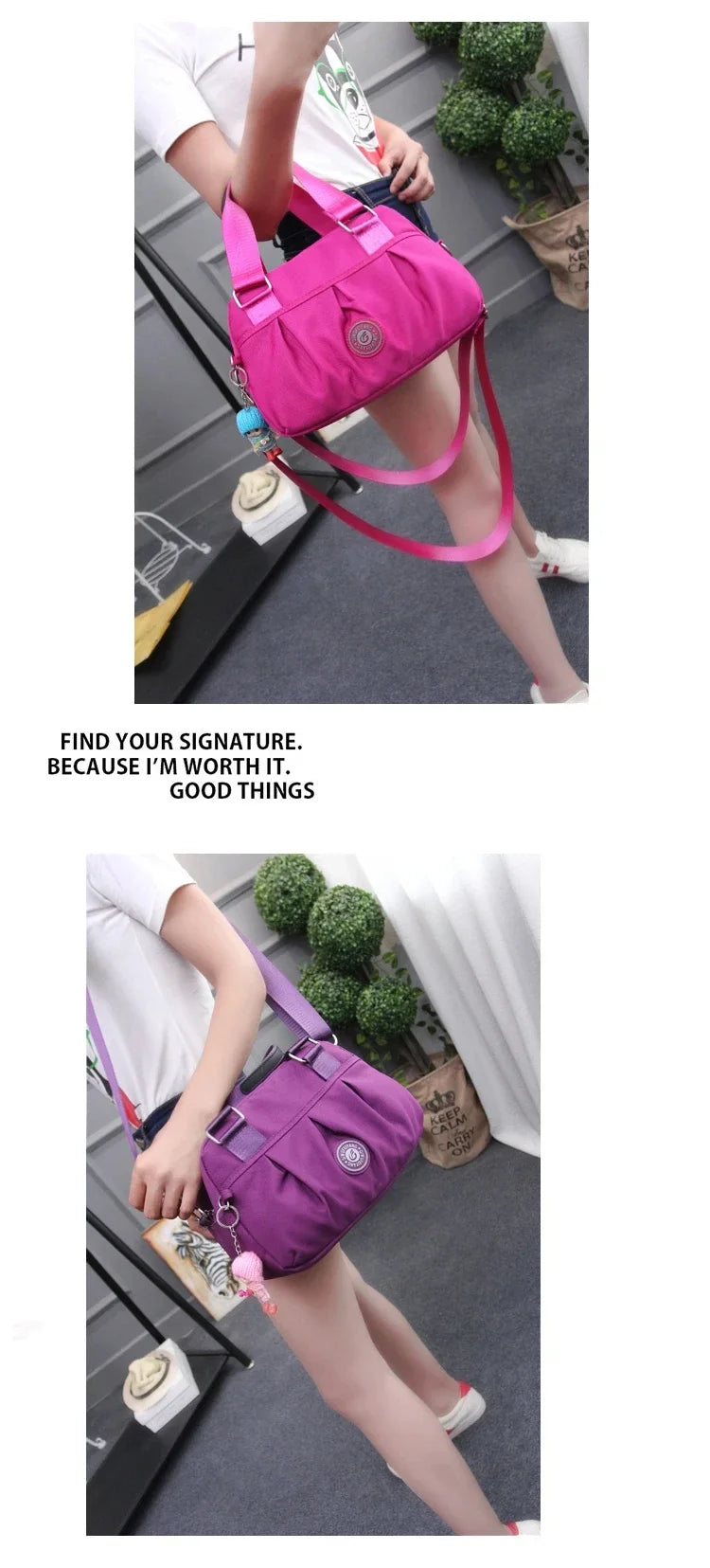 Women Handbags Casual Nylon Cross Body Messenger Shoulder Bags Women Totes Crossbody Ladies Hobos Dames Schoudertas