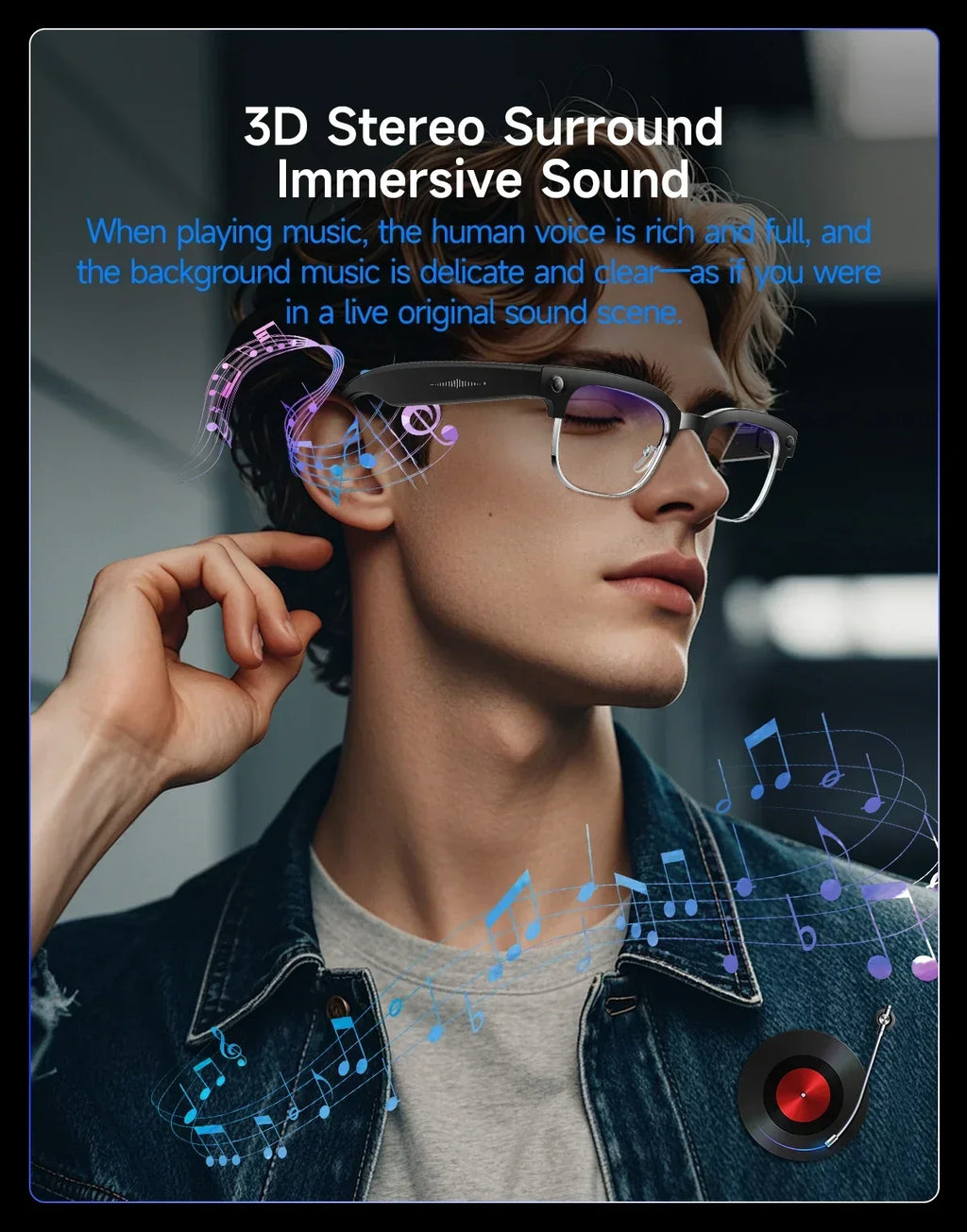 2026New Ultra AI Smart Glasses With 800W Camera GPT Sunglasses WIFI Transmission Bluetooth Call Video Music Player For Men Women
