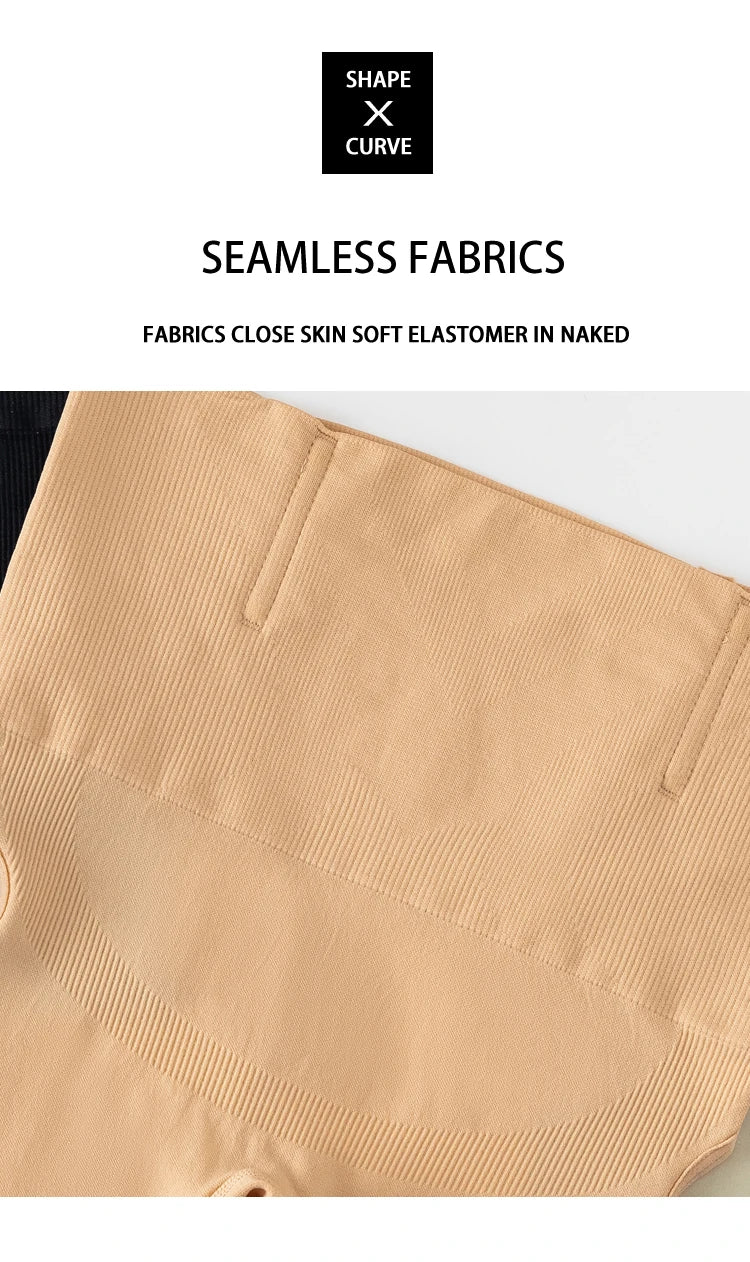 Women High Waist Shaping Control Panty Butt Lifter Shapewear Sexy Show Buttocks Slim Shorts Sexy Underwear Slimming Body Shaper