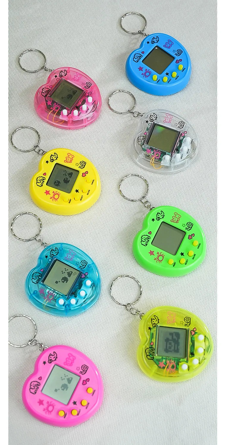 Virtual Pet Handheld Game – 168 Digital Animals, Pocket Console for Kids & Adults