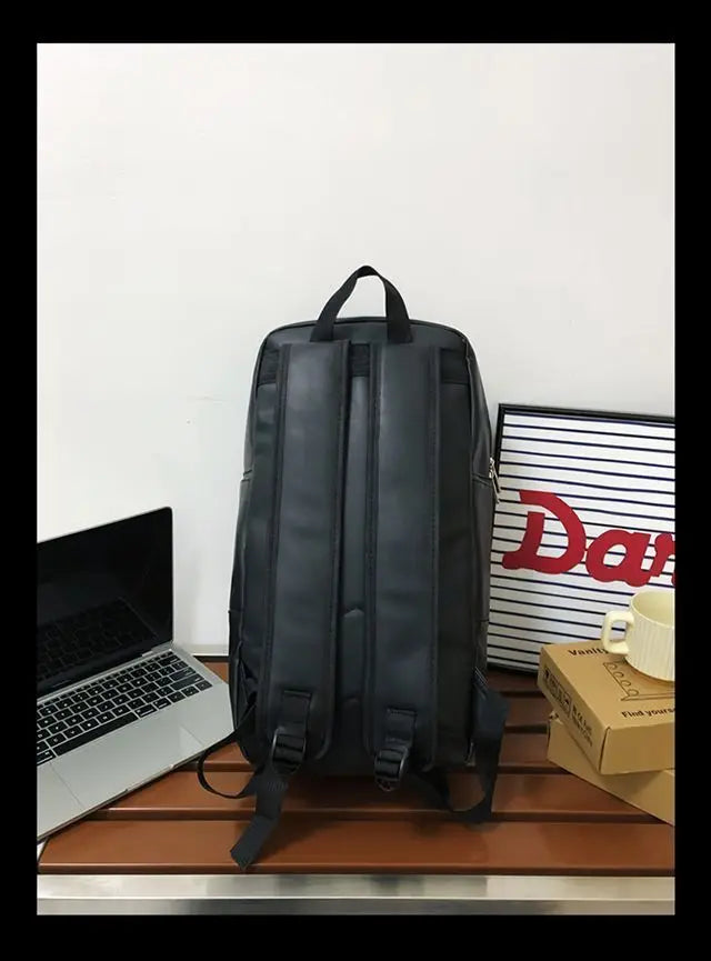 Unisex Splashproof Nylon Backpack with Mobile Phone Pocket – High-Capacity Casual Street Style Bag