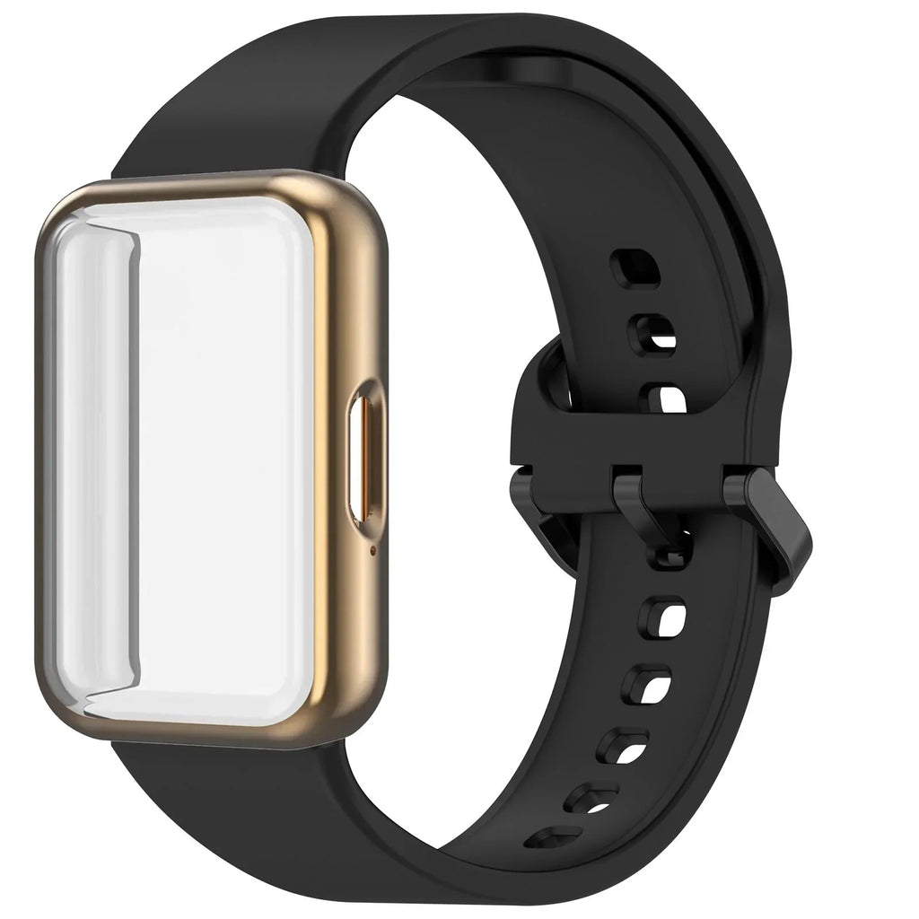 Samsung Galaxy Fit 3 Strap & Case – Silicone Band Cover Kit