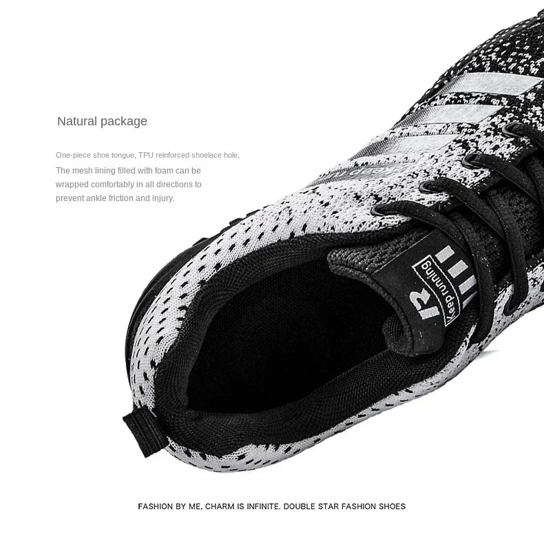 Men’s Summer Breathable Mesh Sneakers – Lightweight Casual & Running Shoes