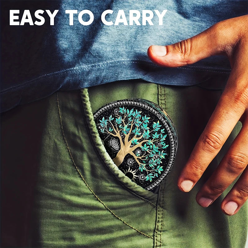 4-Layer Premium Metal Herb Grinder – Multifunctional Tobacco & Herb Crusher