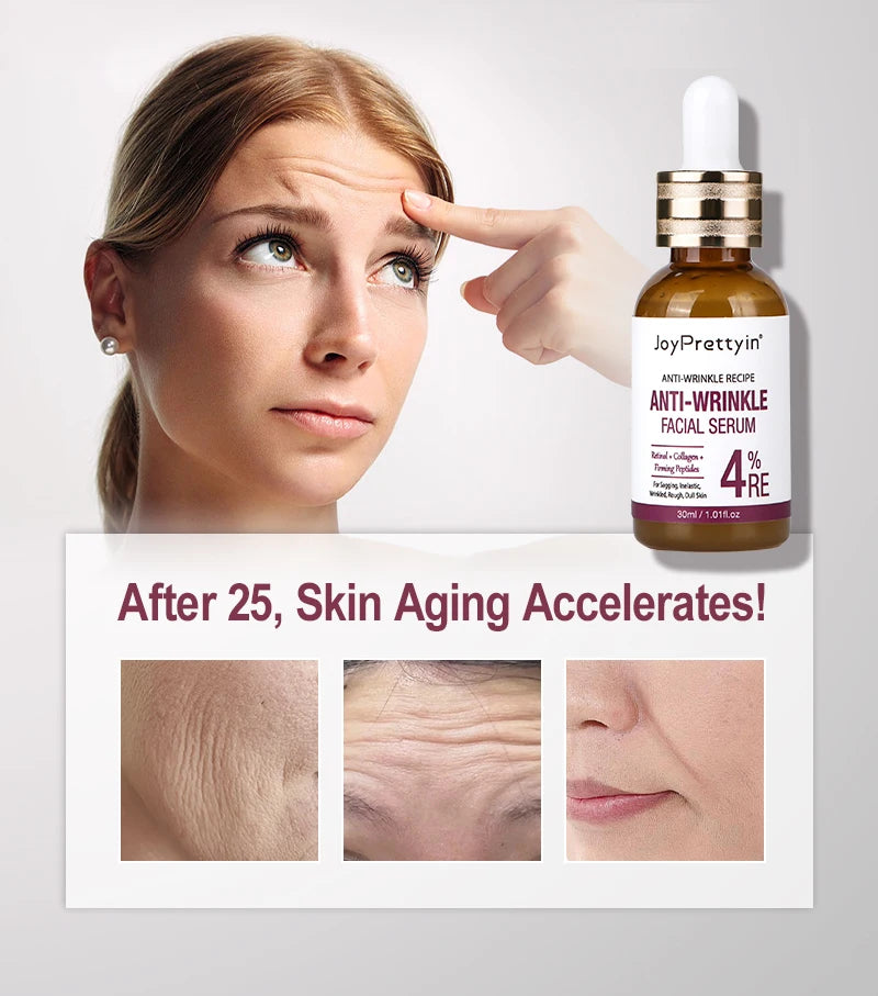 Retinol Anti-Wrinkle Face Set – Serum & Sakura Cream for Fine Lines Hydration & Anti-Aging