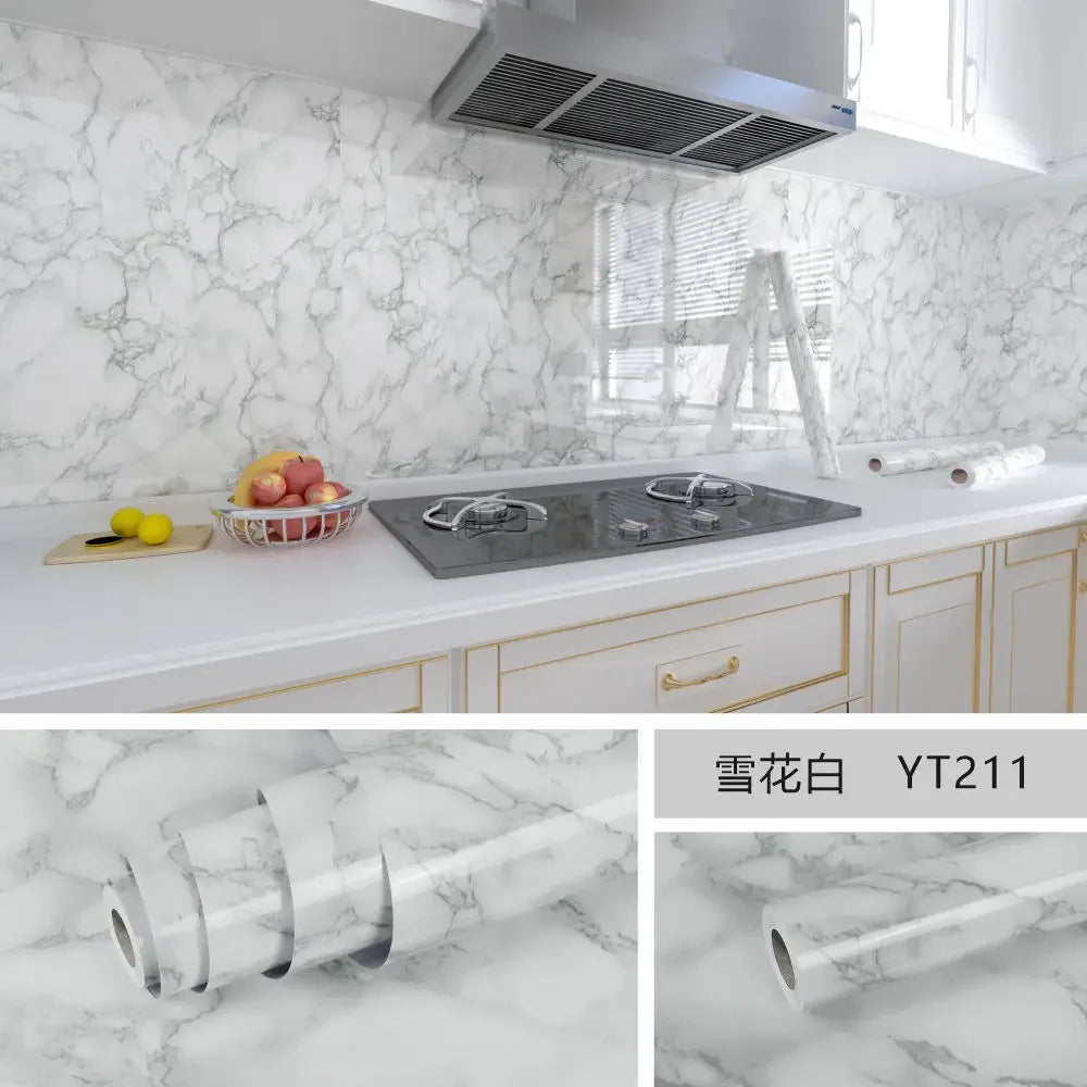Marble Self-Adhesive Waterproof Wallpaper