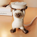 Cute Cat Apple Watch Charging Stand Holder – Stable Desk Dock for Watch Charging Cable