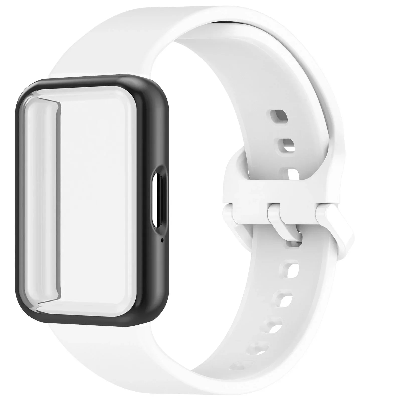 Samsung Galaxy Fit 3 Strap & Case – Silicone Band Cover Kit