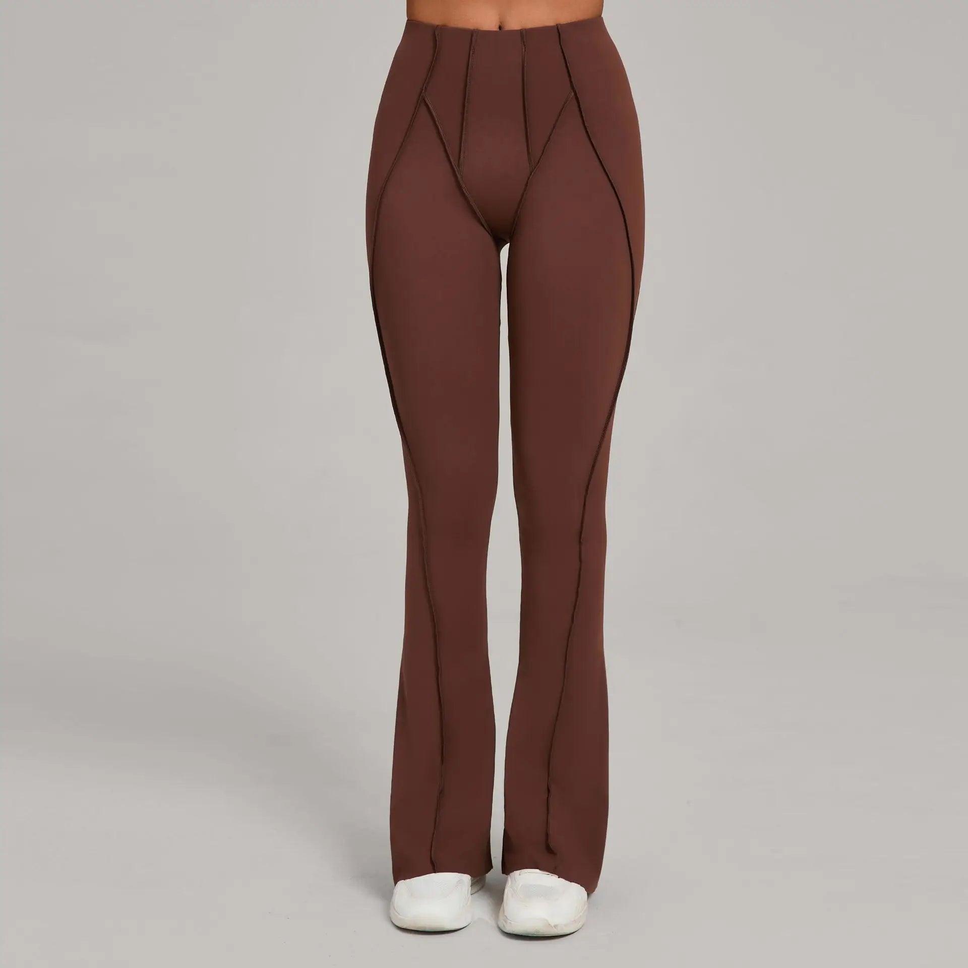 High Waist Flared Yoga Leggings for Women – Squat Proof Gym, Running & Workout Pants