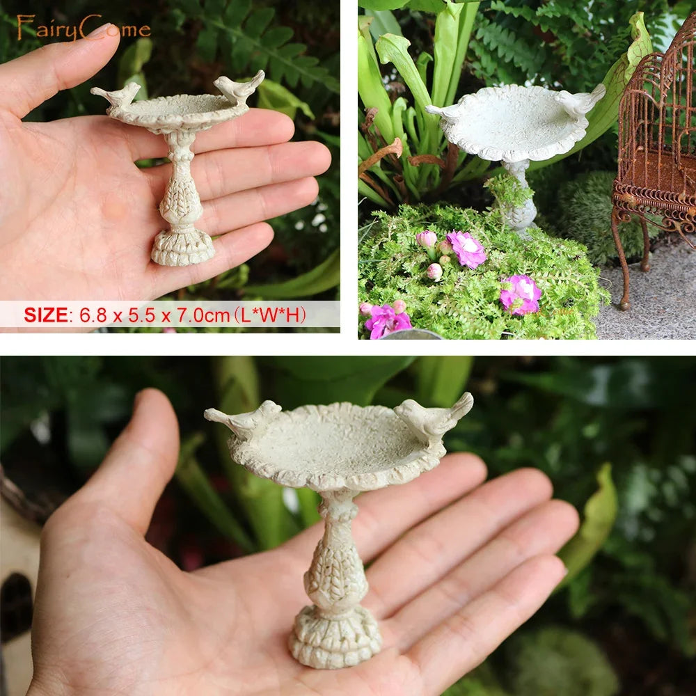 Mini Fairy Garden Figurines – Resin Fairy Statue Garden Decor