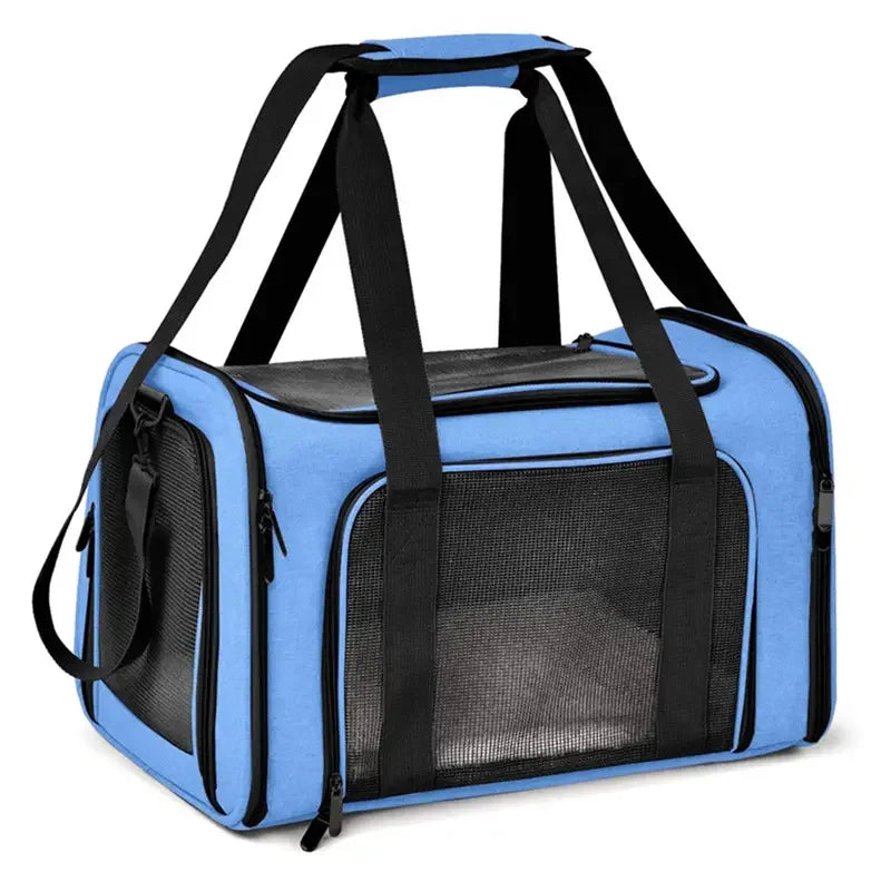 Airline Approved Pet Carrier Backpack Side Ventilated Cat & Dog Travel Bag for Small Pets