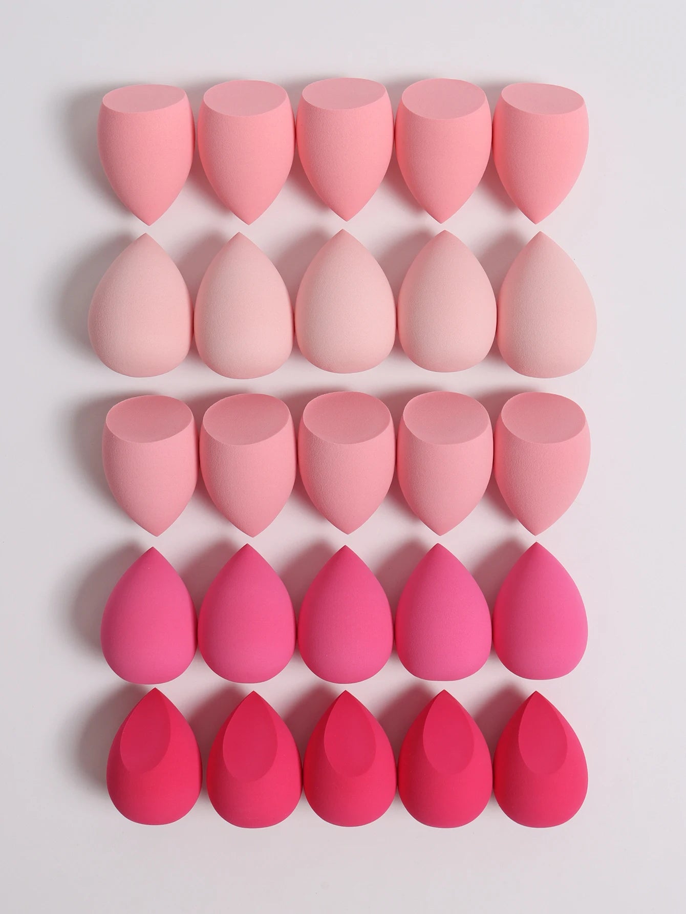 25-Pack Makeup Sponges for Foundation Cream & Powder – Multi-Colour Beauty Blenders