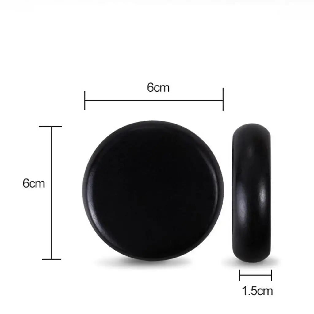 4PCS Hot Stone Massage Set – Jade & Basalt Relaxation Kit
