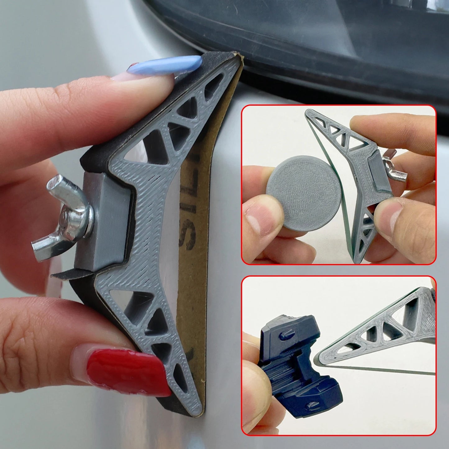 Curved Handheld Sanding & Polishing Tool