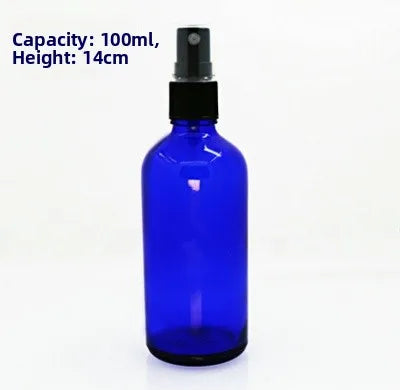 Blue Sun Water Bottle Large Capacity Cleaning Tool Zero Limit Energy Bottle Crystal Glass round Shape Insulated Beverage Cup