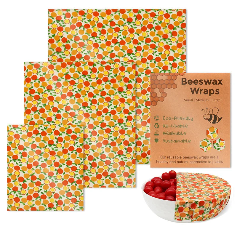 Beeswax Food Wrap – Reusable Cotton Preservation Cloth
