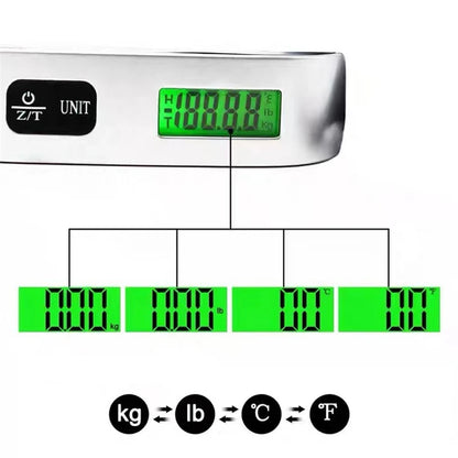 Digital Portable Luggage Scale with LCD Display