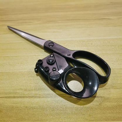 Professional Laser-Guided Stainless Steel Scissors for Sewing Crafting & Fabric Cutting