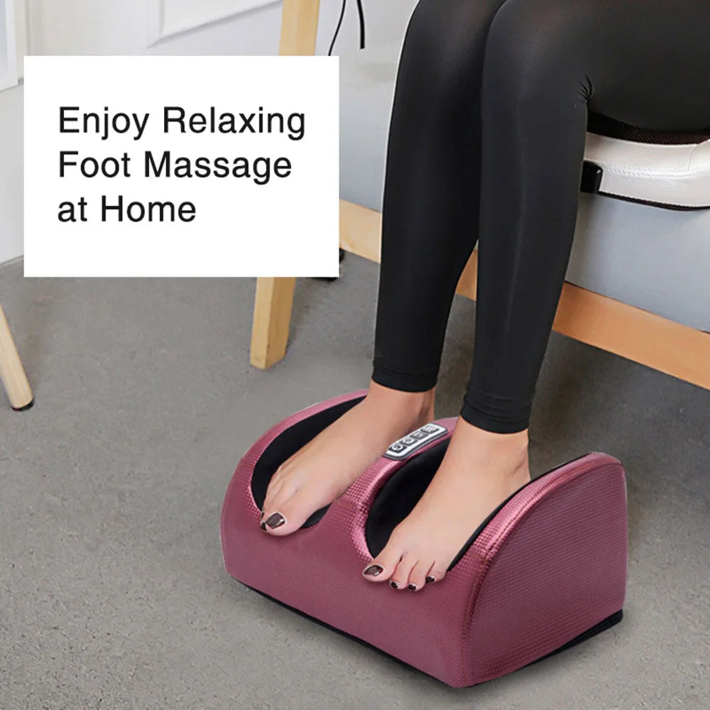 Electric Foot Massager – Shiatsu Heating Roller for Muscle Relaxation & Pain Relief