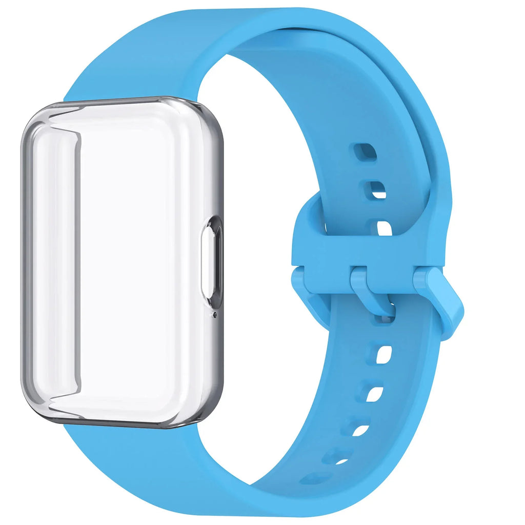 Samsung Galaxy Fit 3 Strap & Case – Silicone Band Cover Kit