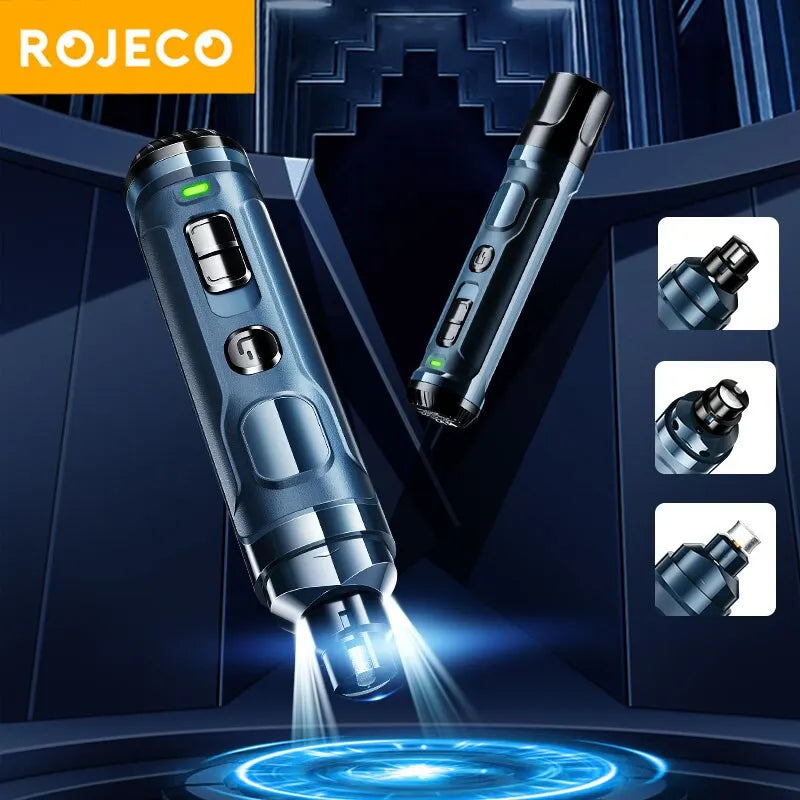 ROJECO N30 Electric Pet Nail Grinder – Rechargeable Dog & Cat Clipper