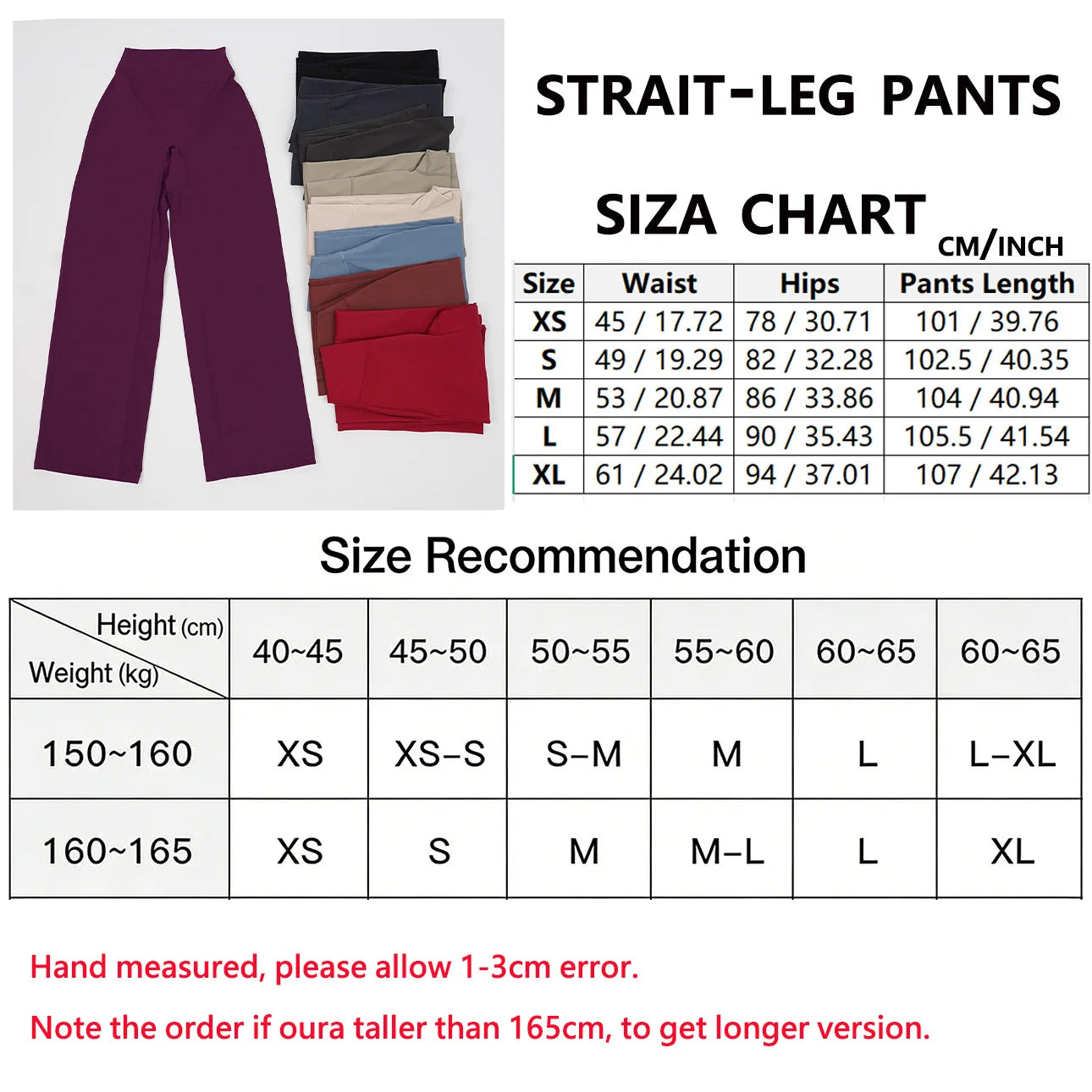 VEQKING Quick Dry Women Yoga Pants Straight-leg Sports Pants Soft Active Trousers Elastic Waist Gym Pilates Pants Winter Outfits