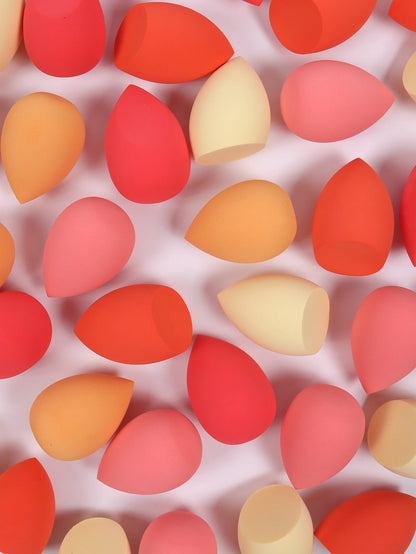 25-Pack Makeup Sponges for Foundation Cream & Powder – Multi-Colour Beauty Blenders