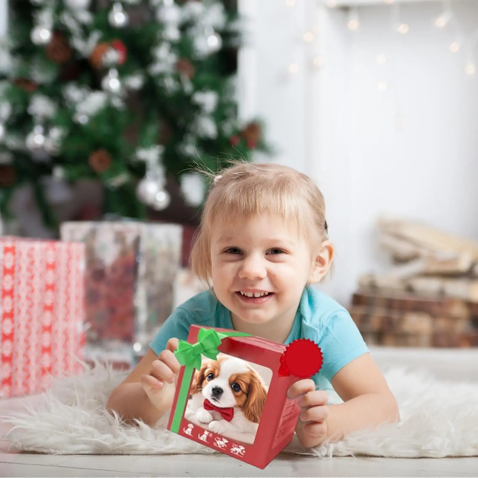 Interactive Walking Robot Puppy Plush Toy – Realistic Electric Pet Dog Gift for Kids & Adults