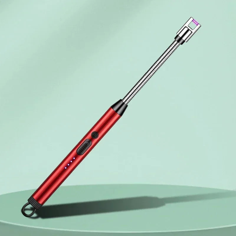 360° Electric Arc Lighter – USB Windproof Flameless BBQ Lighter