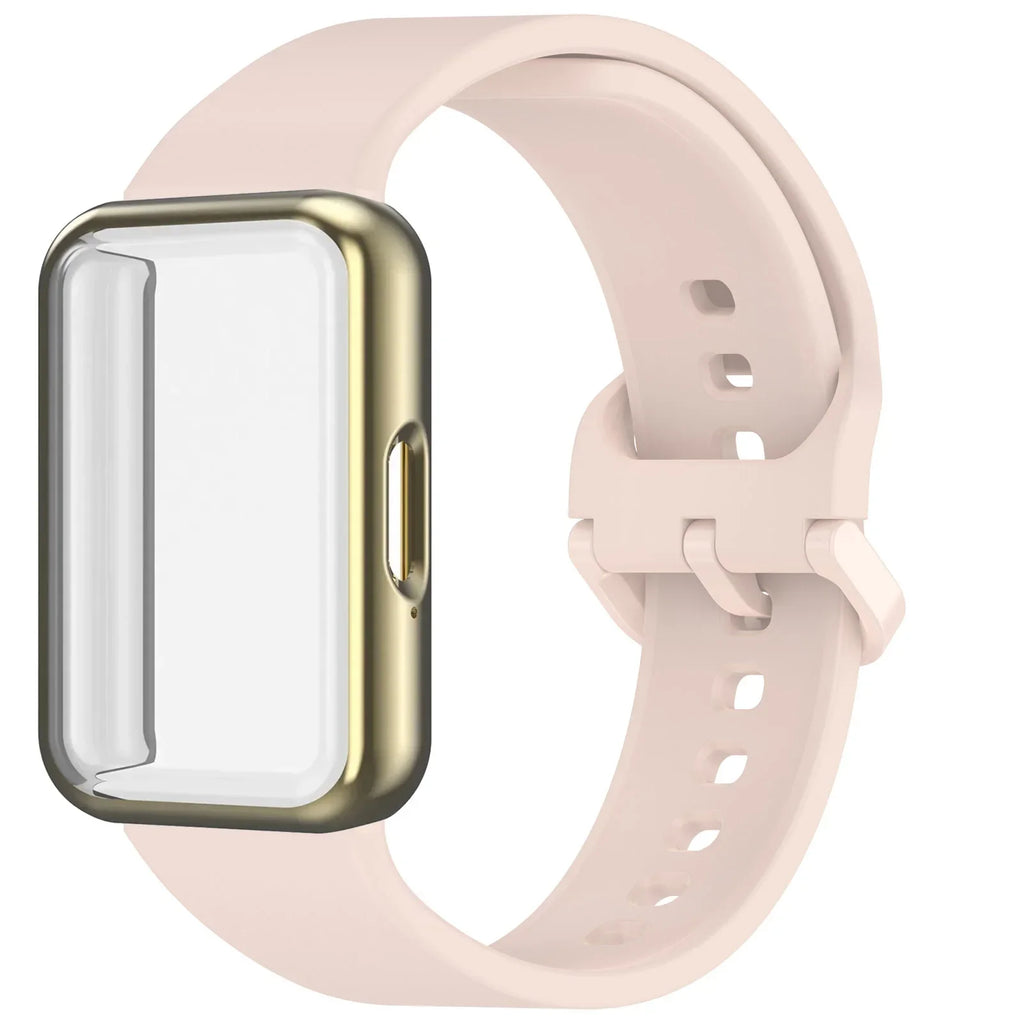 Samsung Galaxy Fit 3 Strap & Case – Silicone Band Cover Kit