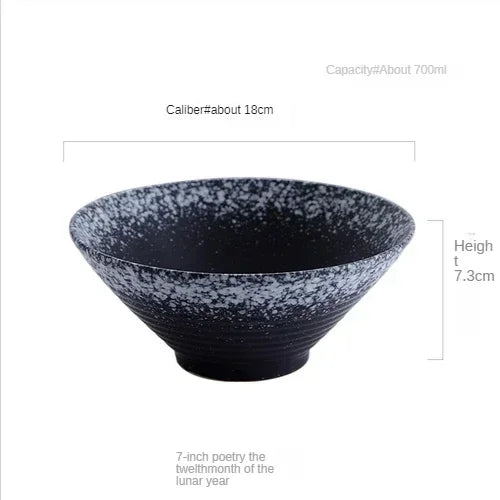 Japanese Ceramic Bowl Set – Creative Ramen & Soup Tableware