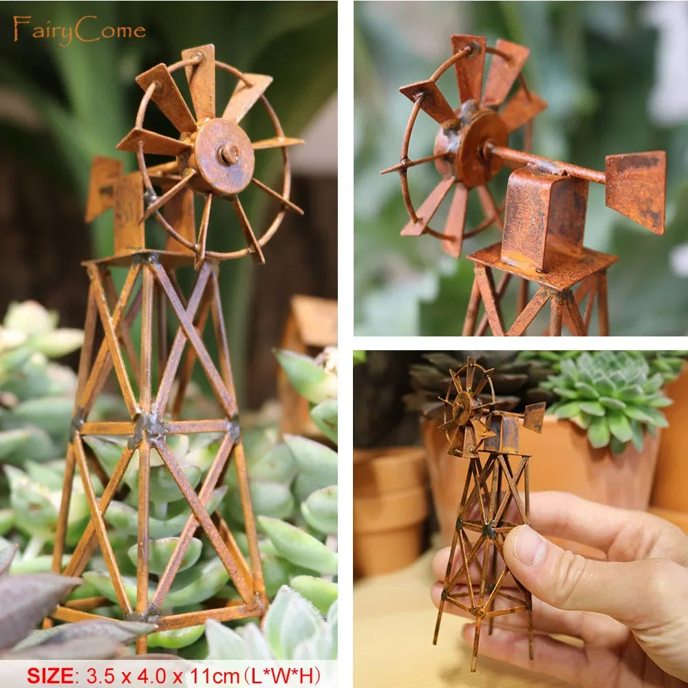Mini Fairy Garden Figurines – Resin Fairy Statue Garden Decor