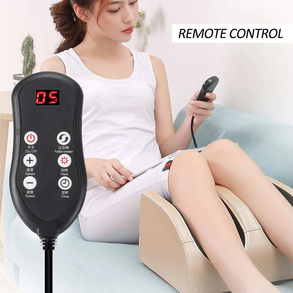 Electric Foot Massager – Shiatsu Heating Roller for Muscle Relaxation & Pain Relief