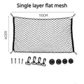 Car Pet Safety Barrier Elastic Mesh Dog Car Fence for Trunk Seat Divider Universal Vehicle