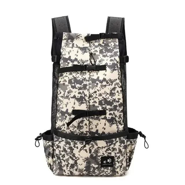 Breathable Pet Carrier Backpack Reflective Portable Travel Bag for Cats & Dogs Outdoor Dog Carrier for French Bulldog