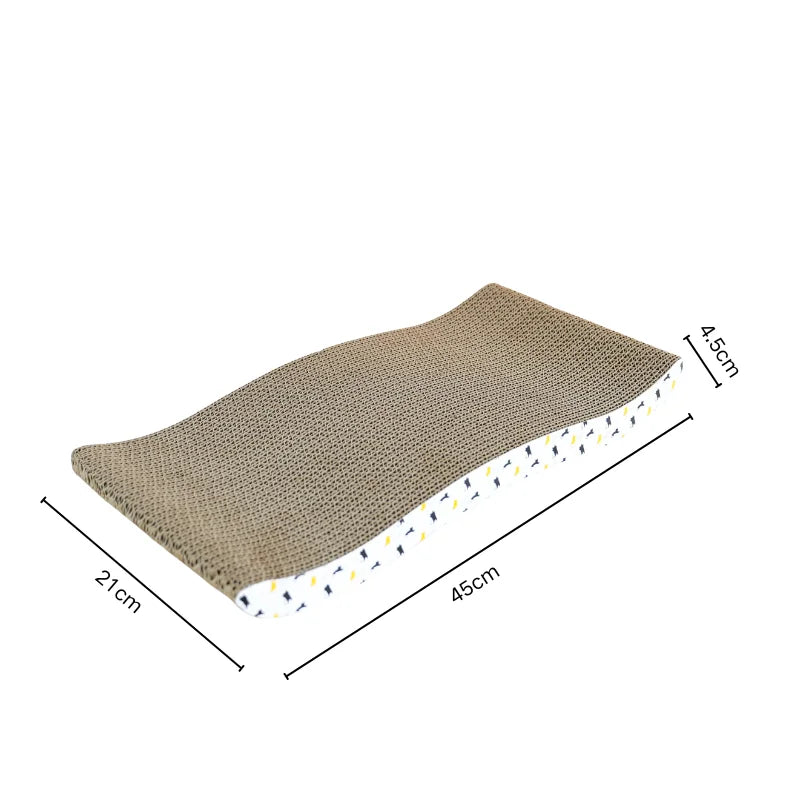 Cat Scratchers Cardboard Cat Scratching Board Durable Grind Claws Corrugated Paper Pets Sofa for Indoor Cats Kittens