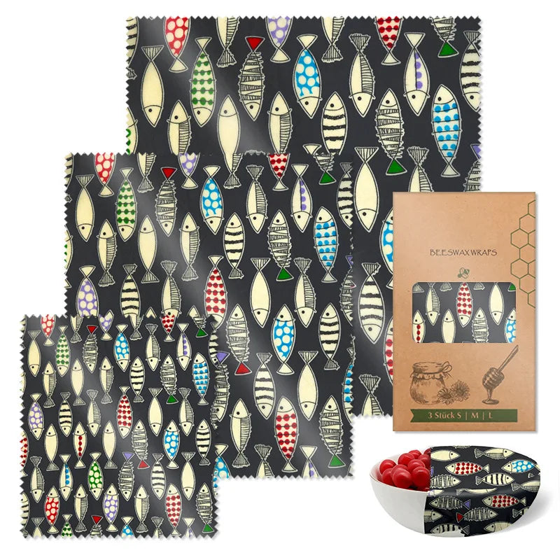 Beeswax Food Wrap – Reusable Cotton Preservation Cloth