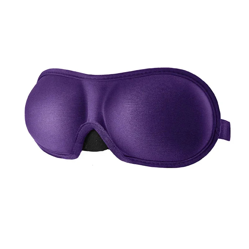 3D Sleep Mask – Soft Breathable Eye Mask for Travel & Night