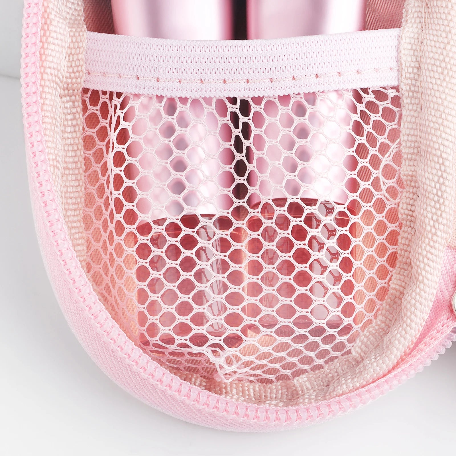 10-Piece Mini Makeup Brush Set with Travel Bag