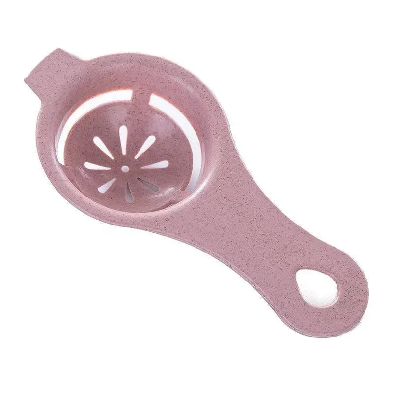 2PCS Egg Separator – White & Yolk Filter Kitchen Baking Tool