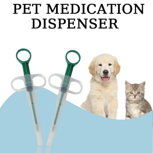 Pet Medication Dispenser, Pressing Feeding Stick for Cats and Dogs, Eating Pills, Pills, Medication Artifacts, Pet Sickness Care
