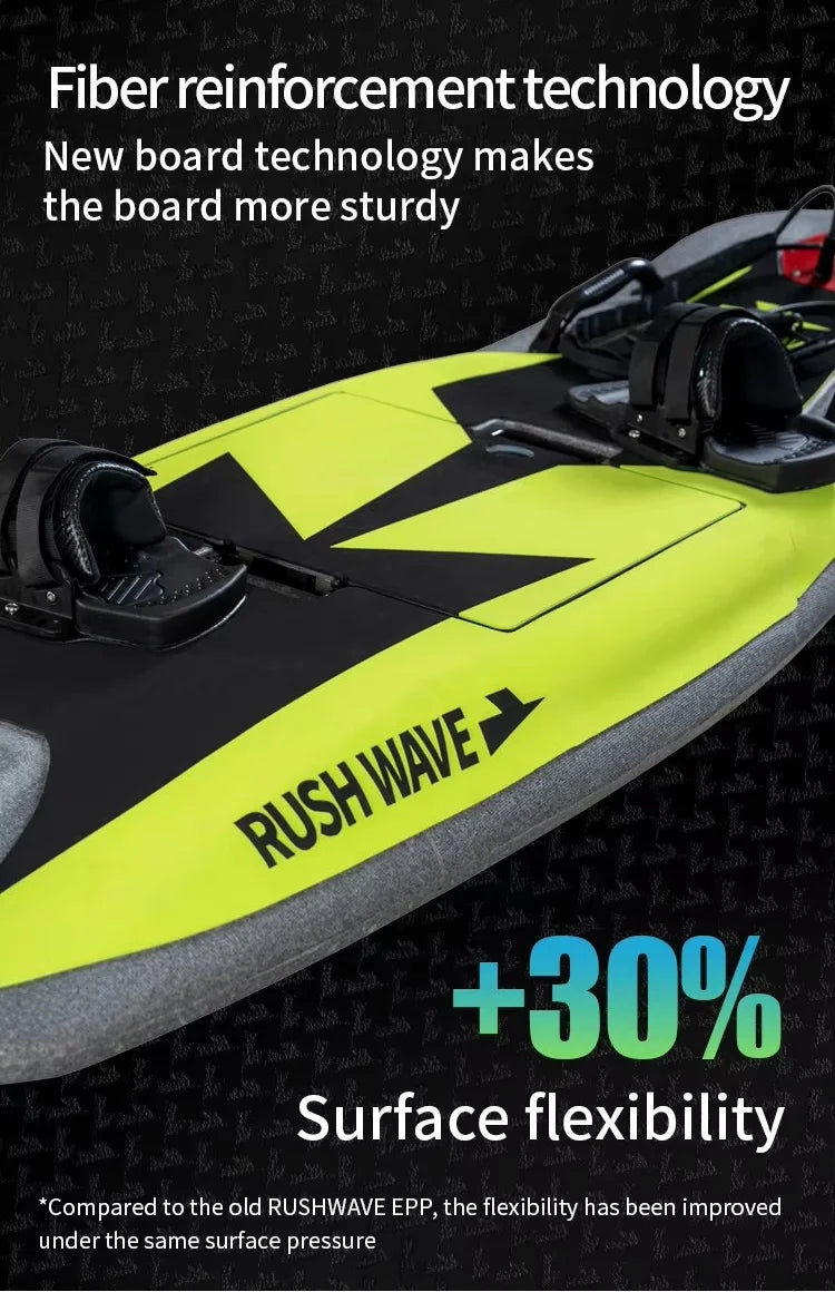 12kW 55km/h High-Speed Electric Surfboard with Surfboard Combo Boat Set suitable for offshore and ocean adventure