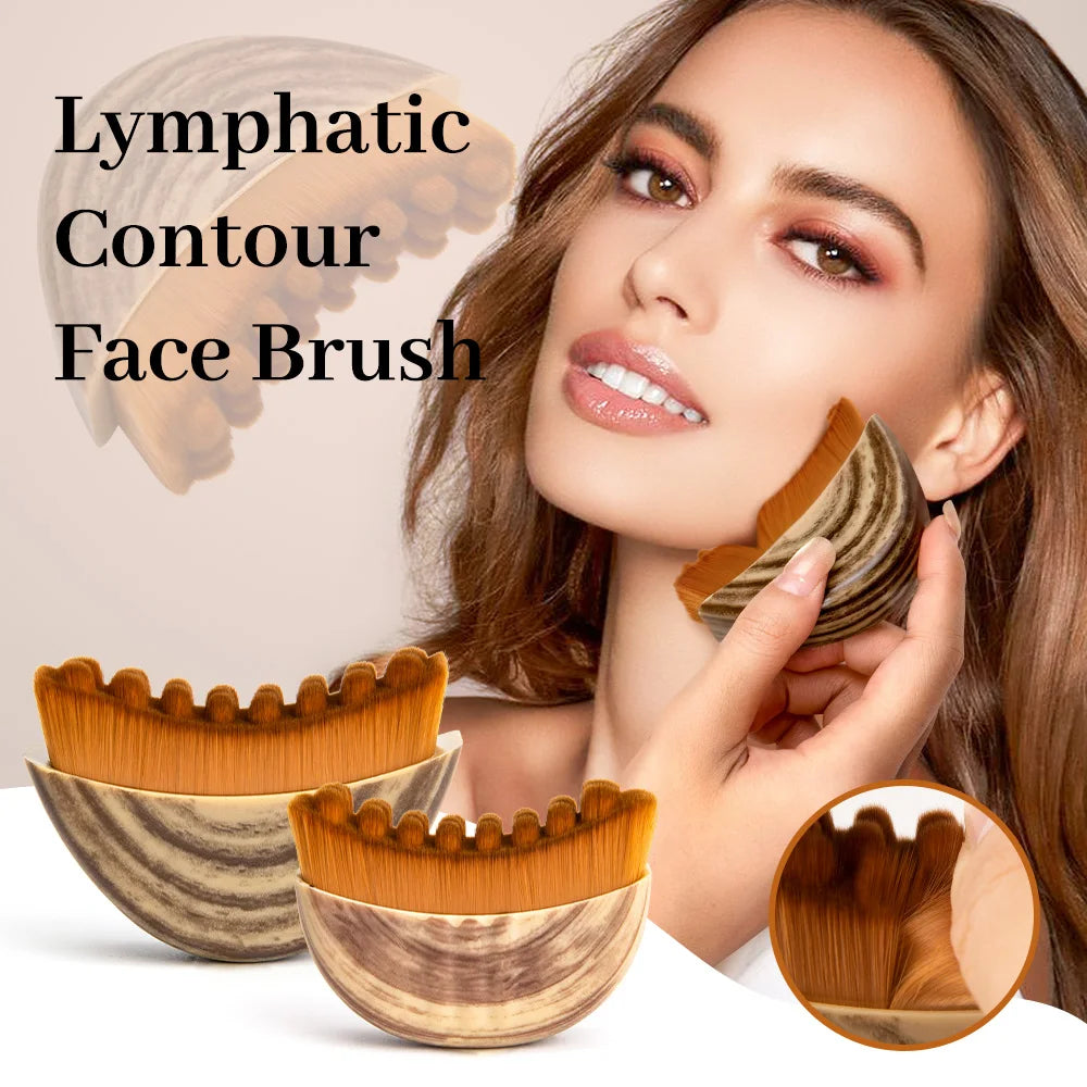 Lymphatic Drainage Face Brush – Facial Sculpting Massage Tool