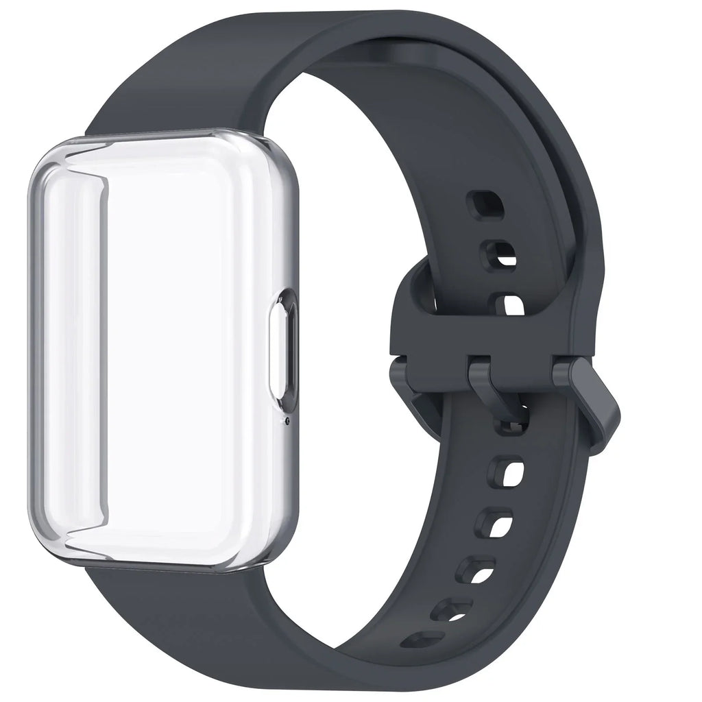 Samsung Galaxy Fit 3 Strap & Case – Silicone Band Cover Kit