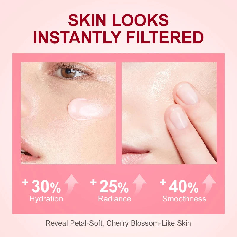 Retinol Anti-Wrinkle Face Set – Serum & Sakura Cream for Fine Lines Hydration & Anti-Aging