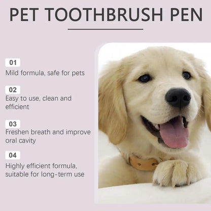 Pet Teeth Cleaning Pen for Dogs & Cats – Easy Dental Care for Fresh Breath