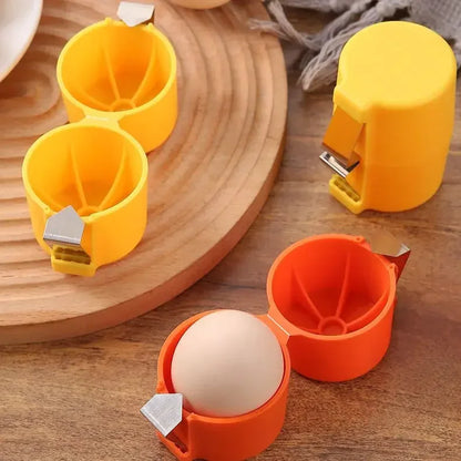 Portable Eggshell Opener & Handheld Egg Beater – Kitchen Egg Tools for Easy Cooking