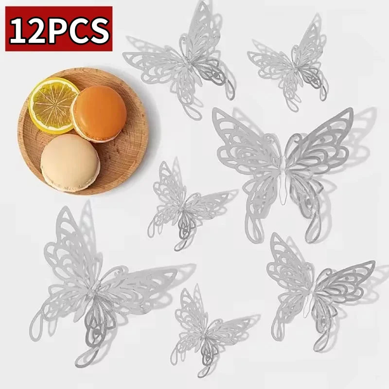 3D Butterfly Wall Stickers – DIY Decorative Butterflies for Home Decor