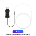 Car RGB Ambient LED Light Strip – APP Control Fiber Optic Lamp