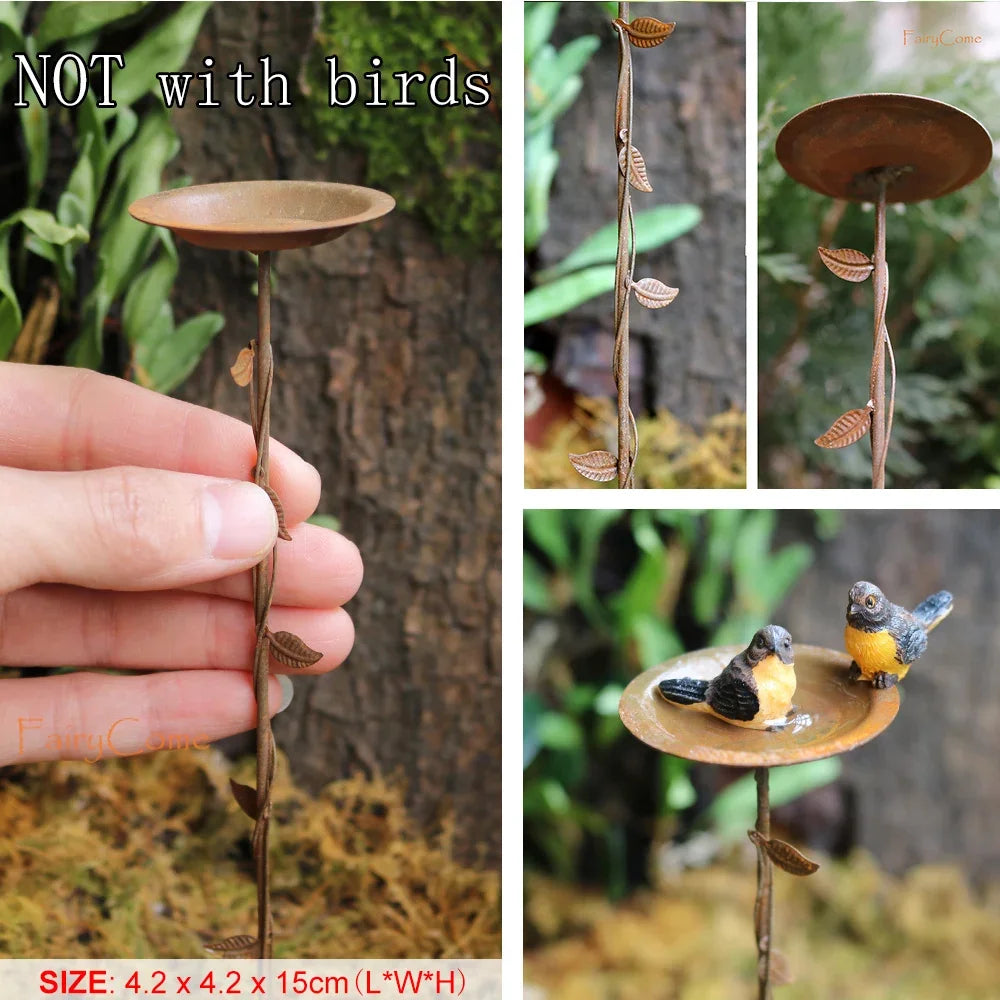 Mini Fairy Garden Figurines – Resin Fairy Statue Garden Decor